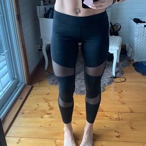 Forever 21 mesh leggings